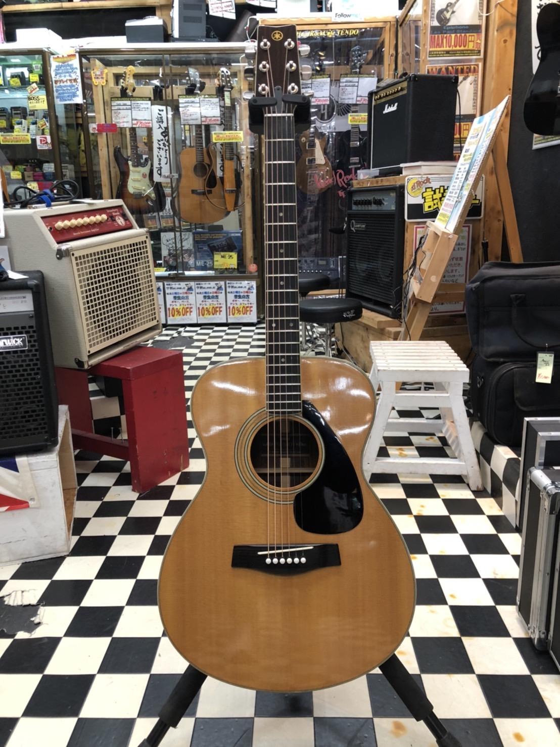 10/30□楽器Twitter更新いたしました！◇YAMAHA FG-500F 1975年製 等々□ | お宝中古市場 山形天童店